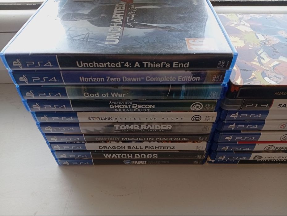 продам ігри на sony play station4 the lust of us