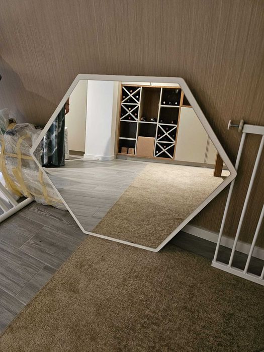 Espelho Entrada exagonal