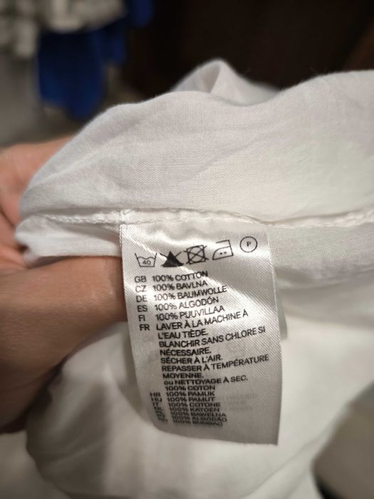 Koszula bawełniana h&m