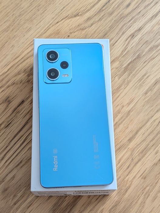 Xiaomi Redmi Note 12 Pro 5G 8/256 GB Sky Blue + nowe etui i szkło hartowane