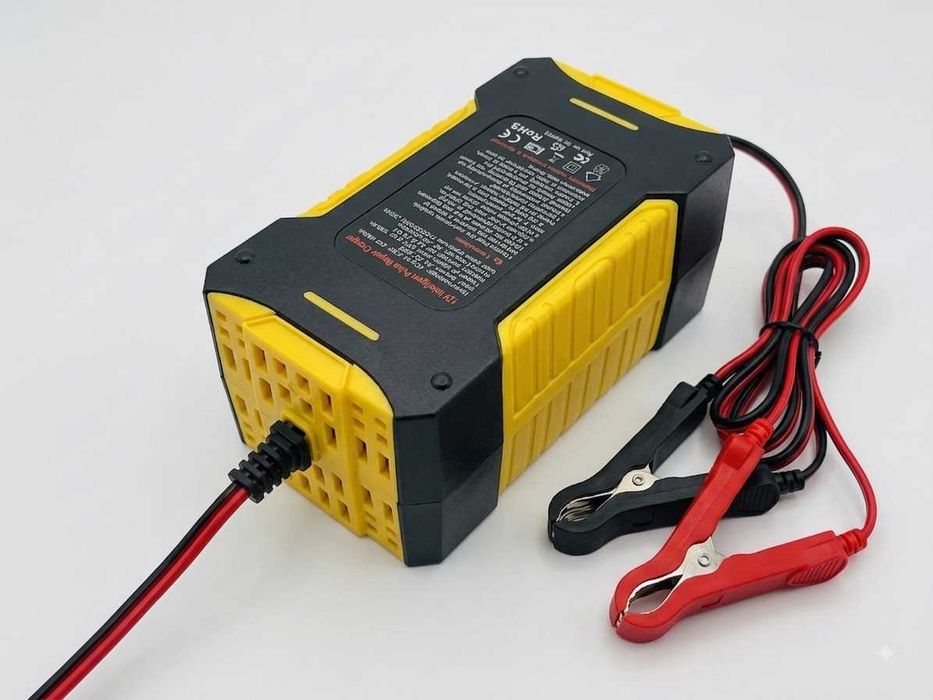 Зарядное устройство для аккумулятора 12V 6A с функцией восстановления АКБ / Интеллектуальная зарядка для автомобильного аккумулятора