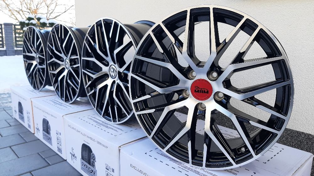 Nowe Alufelgi 5x112 R18 Skoda Octavia Superb Karoq Audi A3 A4 A5 A6 Q3