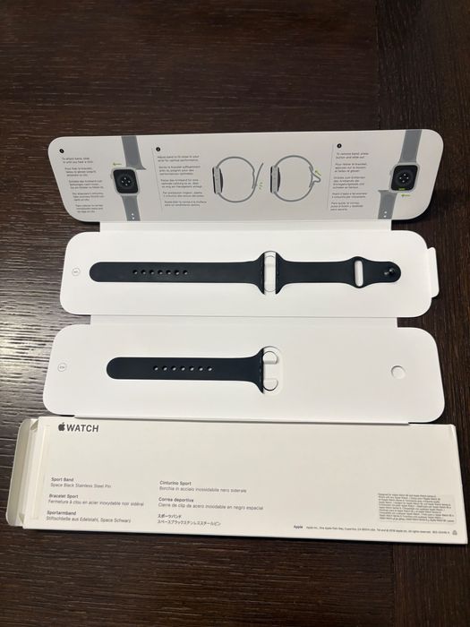 Apple Watch 9 45mm silver GPS jak nowy