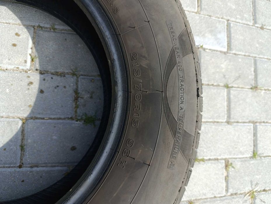 Opony letnie 215/70R 15
