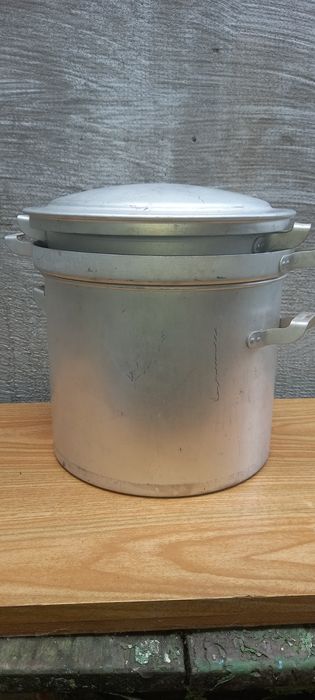 Соковарка алюминиевая СССР большая кастрюля пароварка