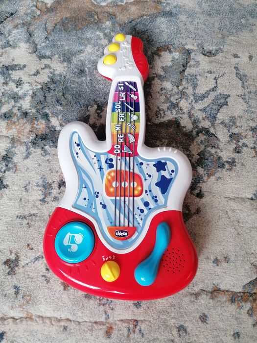Zabawka interaktywna CHICCO Happy Music Gitara - stan idealny