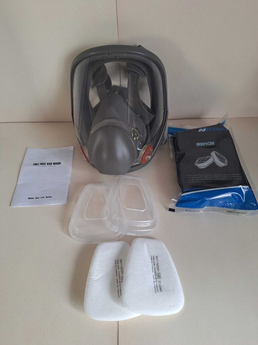 Полнолицевая маска, респиратор. противогаз . Anti-Fog 6800