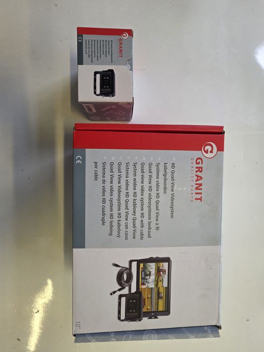 Kamera do ciągnika KOMBAJNU HD GRANIT HIT! Dodatkowa kamera gratis!