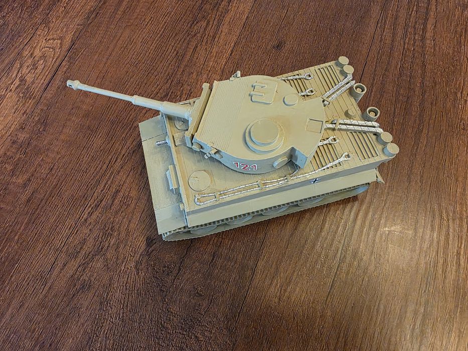 Tanque de guerra - Tiger Tank Afrika Korps