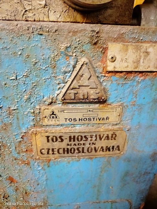 Szlifierka bez kłowa TOS