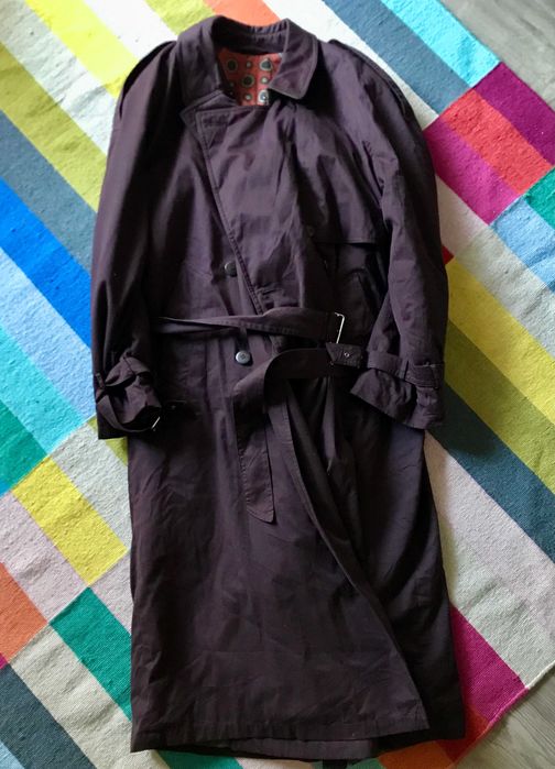 Purple Trench Coat - Size XL