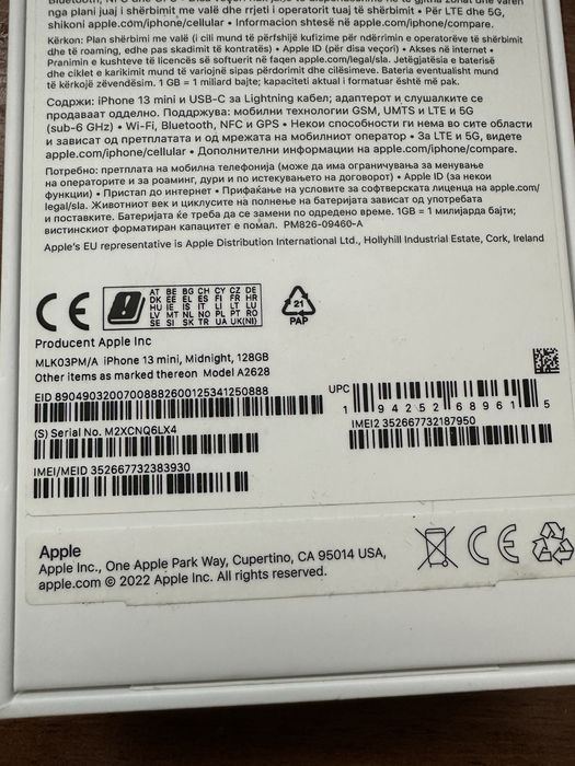 iPhone 13 mini + apple music