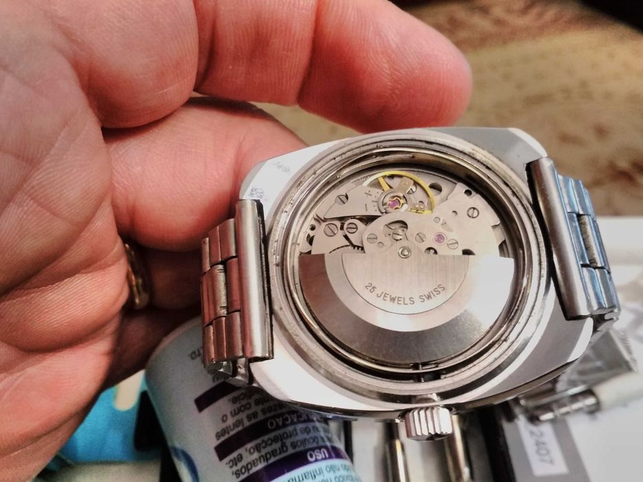 Relógio Automático 25 Jewels NOBREZA (marca nacional)