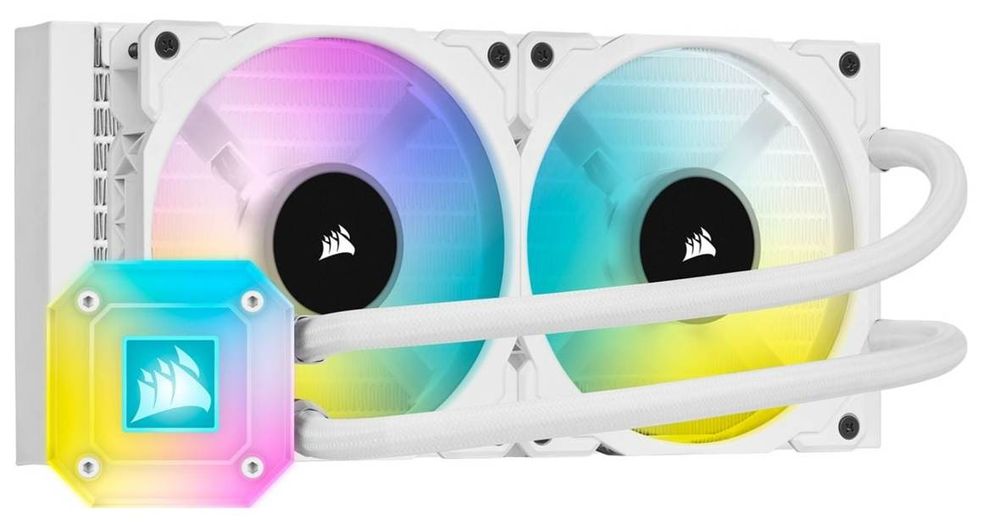 Chłodzenie Wodne Corsair Icue H100I Elite Capellix White