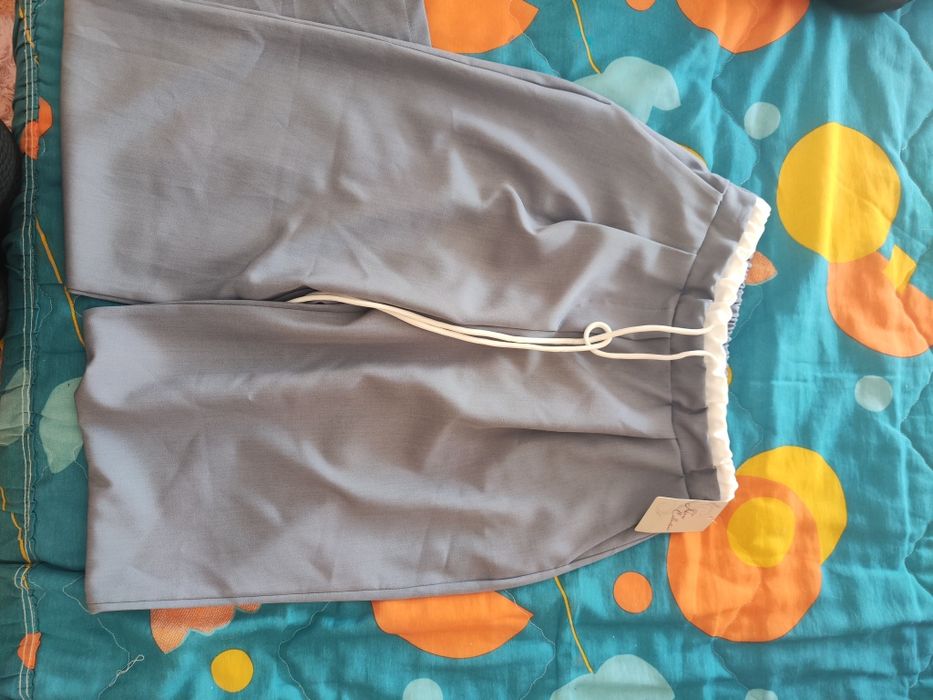 Calça clássica efeito obersize