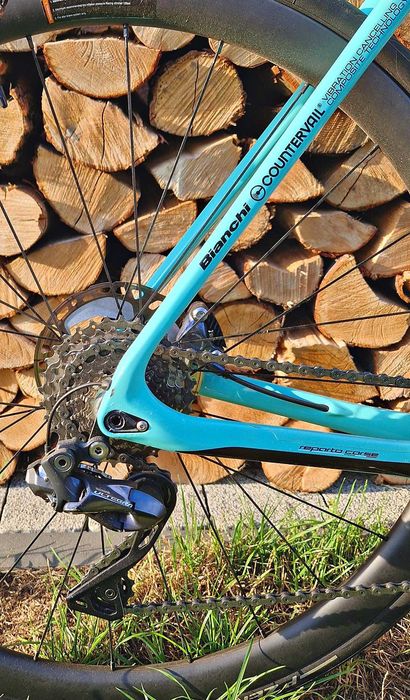 Bianchi Infinito CV Celeste, Ultegra Di2, koła karbon, rama 55 cm