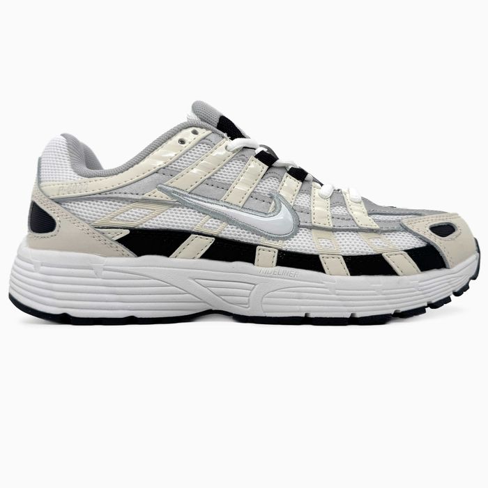 Мужские кроссовки Nike P-6000 White/Beige/Black. Размеры 40-45