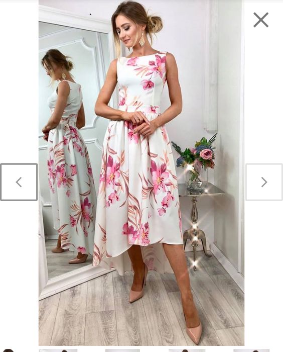 Sukienka Peonia Maxi s.Moriss XS