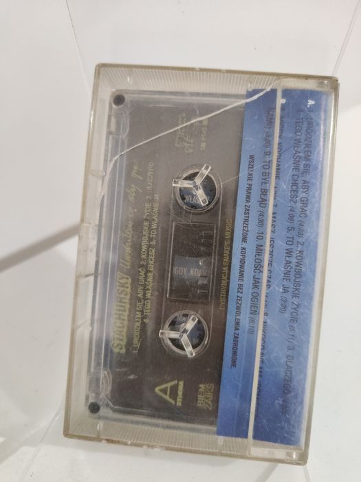 Stachursky Urodziłem się aby grać kaseta audio