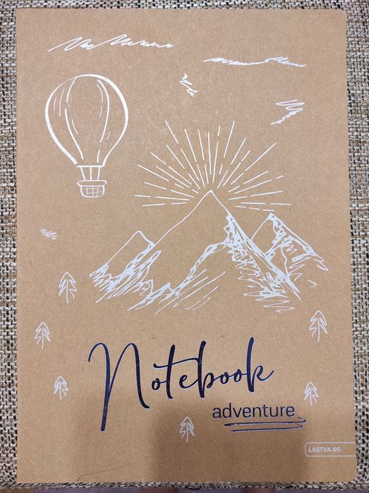 Зошит формату А4, 60л у лінію, 52л