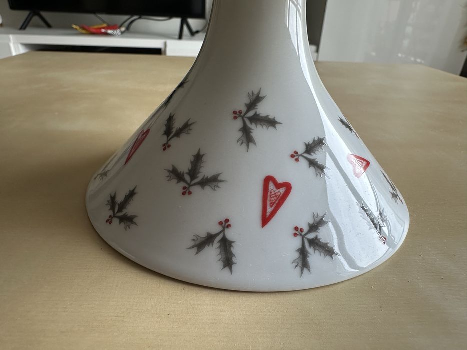 Vista Alegre - PRATO BOLO GRANDE COM PÉ - Nöel