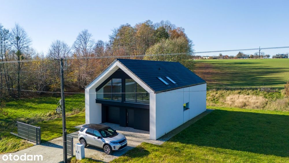 Na sprzedaż nowoczesny dom wolnostojący w stanie deweloperskim