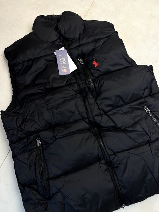 Жилетка Ральф Лаурен чорна Безрукавка Polo Ralph Lauren