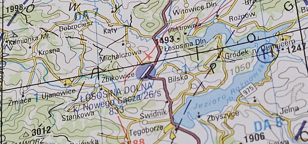 Mapa Lotnicza Low Level 1:250000