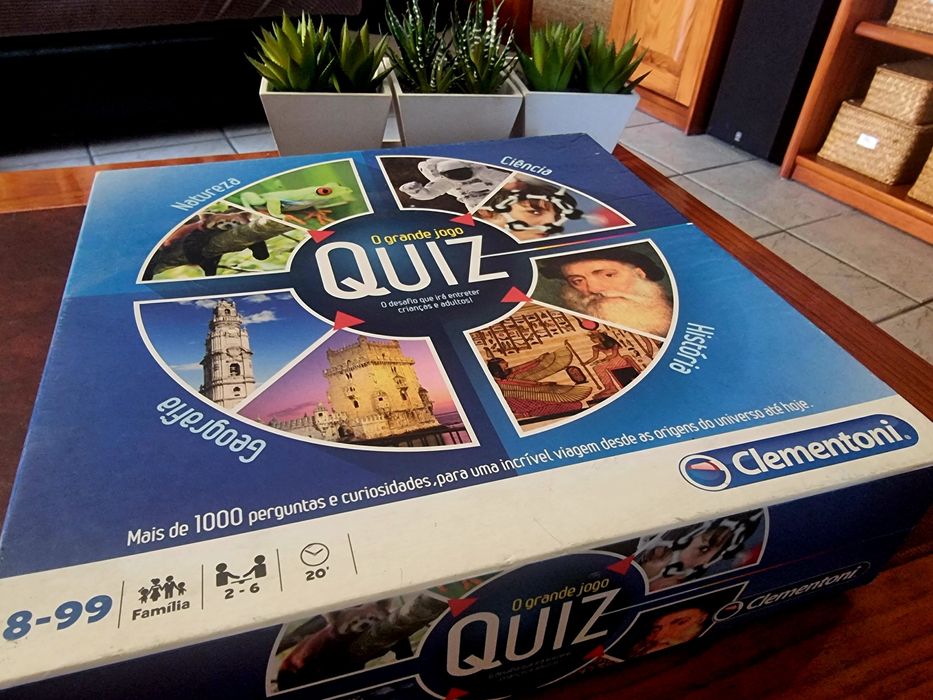 Jogo de tabuleiro- "O grande jogo quiz"