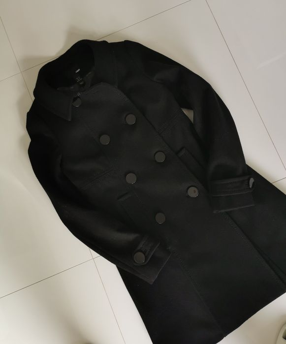 H&M Zimowy płaszcz płaszczyk damski rozmiar S 36