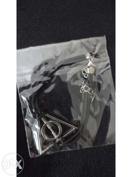 Harry Potter - pulseira Talismãs da Morte - novo selado