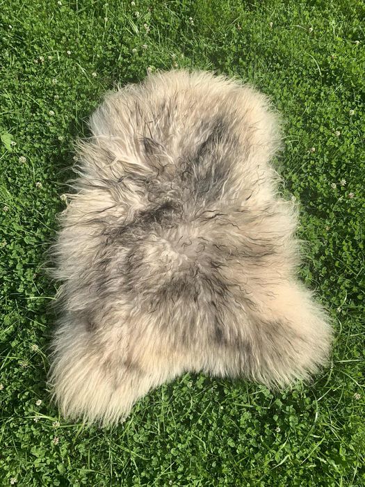 Skora owcza futro dywanik chodnik