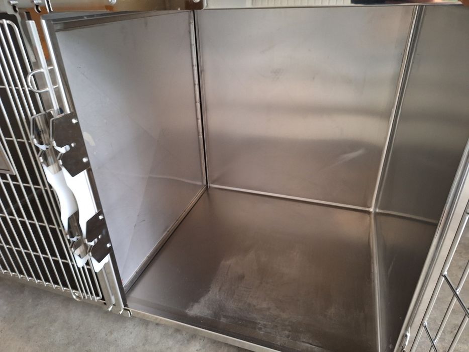 Módulo de 5 jaulas para clinica veterinaria