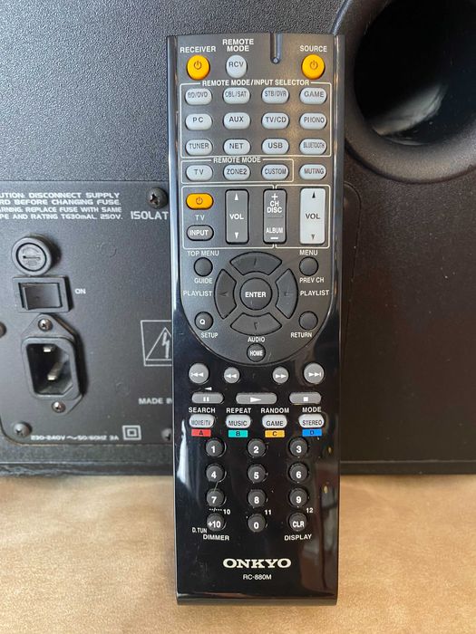 Amplificador / Home Cinema 7.2 ONKYO Av Receiver TX-NR636