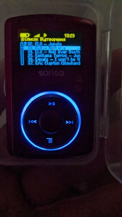 MP3 Sandisk Sansa clip