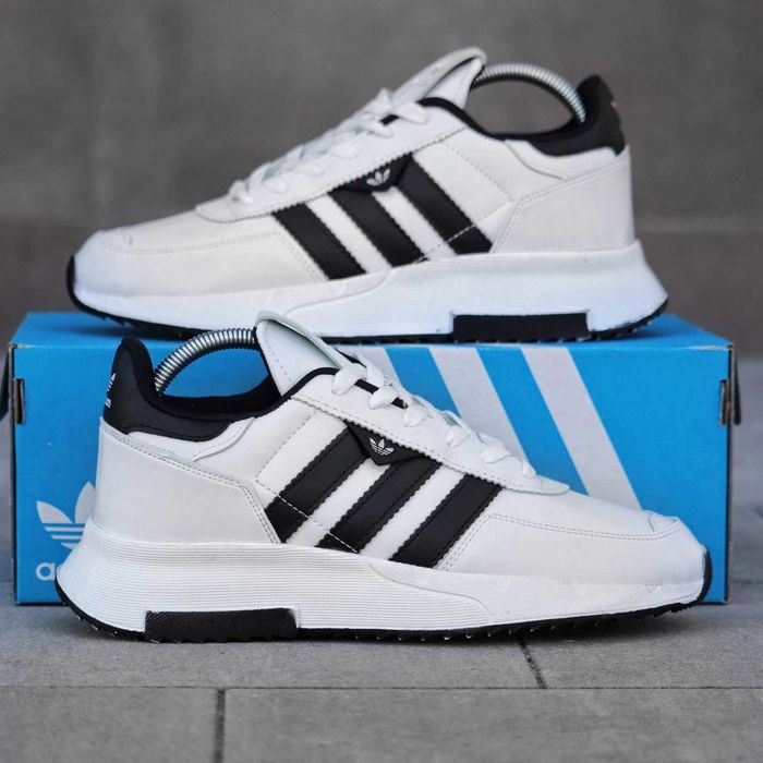 Чоловічі кросівки Adidas ZX білі Розмір:41,44 Мужские кроссовки
