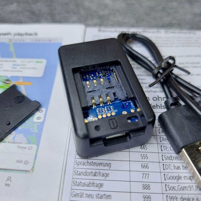 Міні GPS трекер гпс для автомобіля чи дому - функціональний микрофон гео трекер на карте