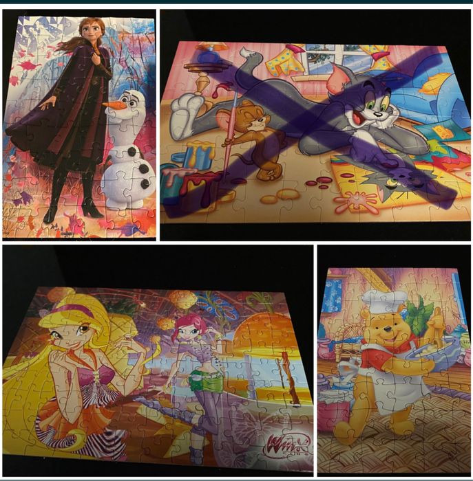 Пазл 4 в 1 Профессии Транспорт Do do До до Trefl Трефл