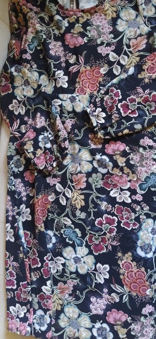 Vestido tintoretto forrado