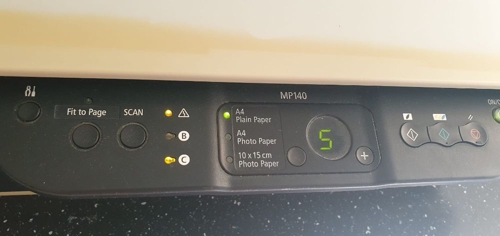 Impressora canon MP 140 e scanner praticamente nova