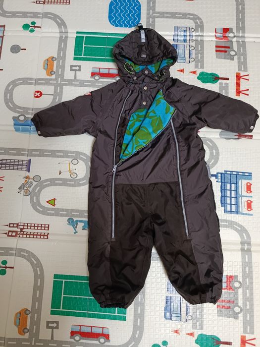 Демісезонний комбінезон на флісі 86+6