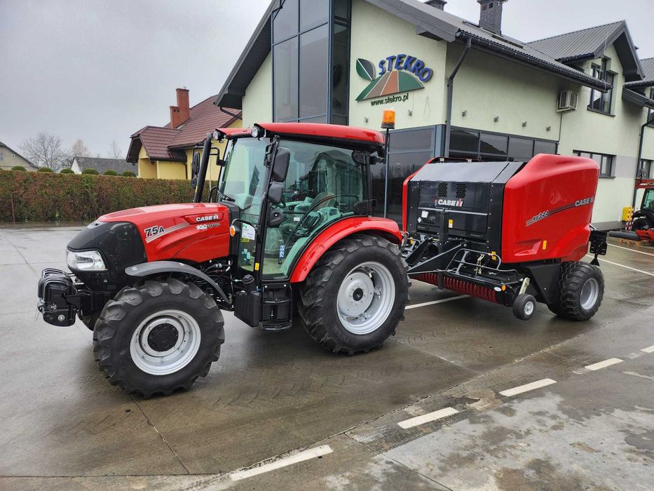 Prasa Rolująca CASE RB 344 - Rotor, Noże - Wyprzedaż Rocznika !