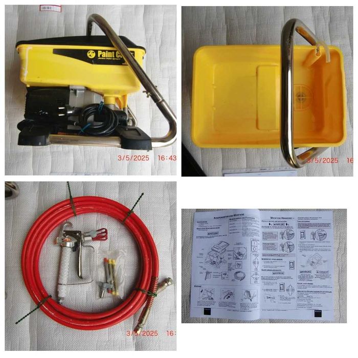 Безвоздушный краскопульт Wagner Краскораспылитель