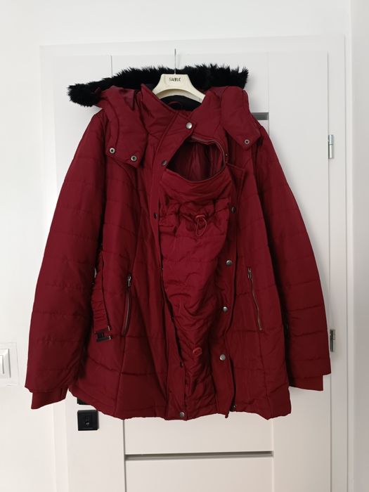 Kurtka ciążowa z wstawka dla niemowląt rozmiar 36 / 38