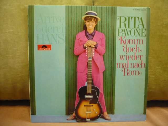 Płyta winylowa Rita Pavone Komm doch wieder mal nach Rom.