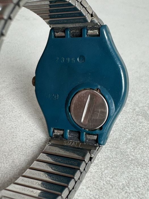 Оригінальний вінтажний годинник Swatch GG403 “Steel Lite” (1991 рік)