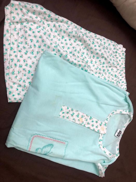 Pijama calção e tshirt