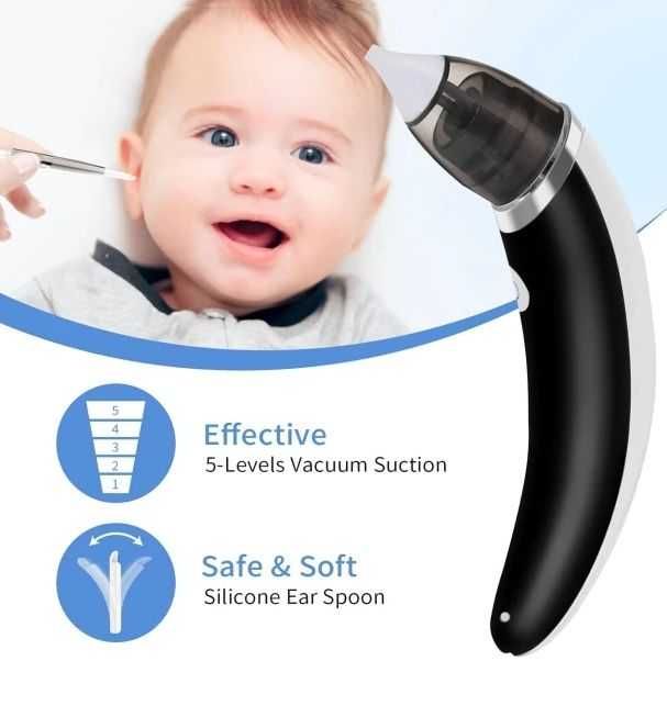 Набор для удаления ушной серы с помощью вакуума.