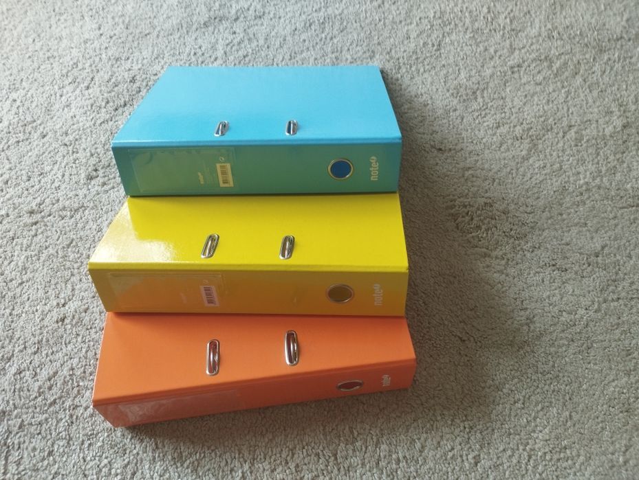 3 Pastas de Arquivo - Note