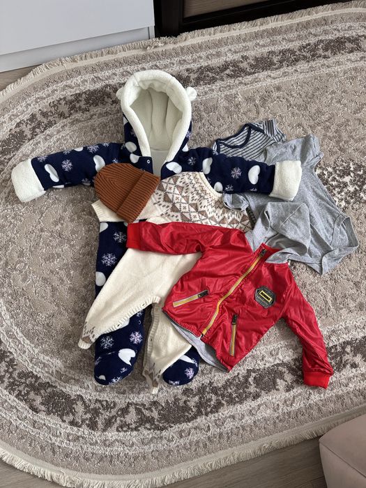 6-9 міс, 74 р, лот одягу  на хлопчика